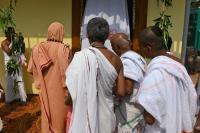 Inauguration of new guest house at Shirali by H H Swamiji (10 April 2025) (Pic Courtesy Shri Dinesh Karkal)